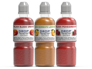 3 Pack Concentrated Soda Syrups for cocktail Lovers